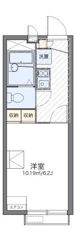 レオパレスシティーFの間取り画像