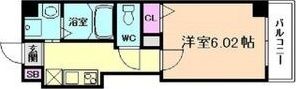 Kalmia北梅田の間取り画像