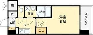 WGB江坂の間取り画像