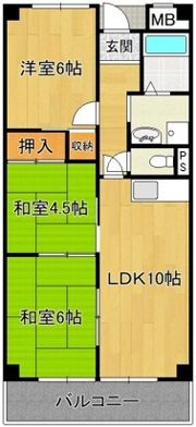 メゾンさつきの間取り画像