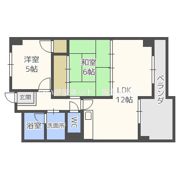 メゾンエルミタージュの間取り画像