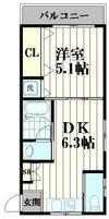 石渡マンションの間取り画像