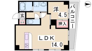 新井マンションの間取り画像