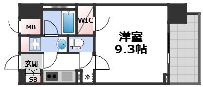 セイワパレス京町堀の間取り画像