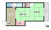 第二柳原マンションの間取り画像