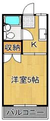 マンション葉山中井の間取り画像