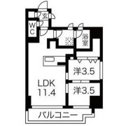シーズンフラッツ錦糸町WESTの間取り画像