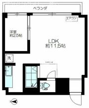 コーポ高橋の間取り画像