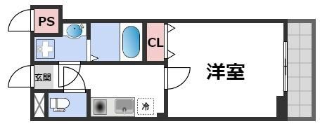 Fr.imp大阪城東の間取り画像