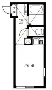 ユナイト横浜ミラネーゼの瞳の間取り画像