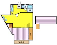 ハイツ唐澤の間取り画像