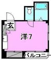 メゾン中一万の間取り画像