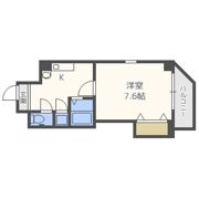 クラビス上町台の間取り画像