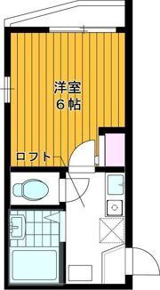 エルパンセ武蔵関の間取り画像