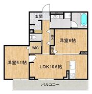 仮称）D-Room稲荷前の間取り画像