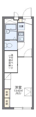 レオパレス総社南パル 2の間取り画像