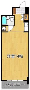 夏井ヶ浜リゾートスカイマンションの間取り画像