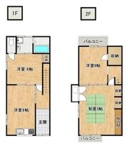 今福西3丁目貸家の間取り画像
