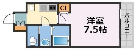 ミア・カーサあわざの間取り画像