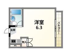 マンションミネット3号館の間取り画像