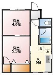 ハイツスターポートトクヤマの間取り画像