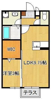 オークの間取り画像