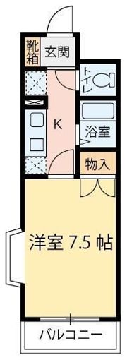 ラシーヌ木町通の間取り画像