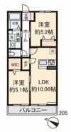 ハイムメゾン朝霞根岸台の間取り画像