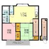 スカイホームA棟の間取り画像
