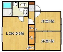 ウィンディア宮木の間取り画像