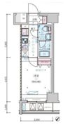 GENOVIA横浜関skygarden(ジェノヴィア横浜関内スカイガーデン)の間取り画像