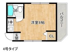 トゥインクル箕面の間取り画像