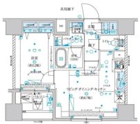 メインステージ横濱真金町の間取り画像
