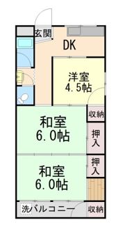 高田マンションの間取り画像