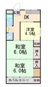 高田マンションの間取り画像