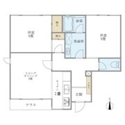 アールコート上野毛の間取り画像