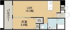 S-FORT平成けやき通りの間取り画像
