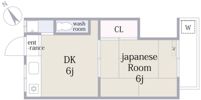 サンシオン四谷の間取り画像