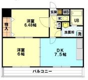パレス東洋小松館の間取り画像