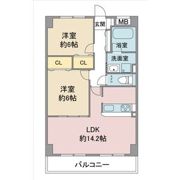 アニマートの間取り画像