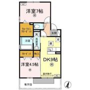 フランボワーズの間取り画像