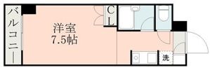リベルテ水前寺北の間取り画像