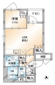 creal墨田eastの間取り画像