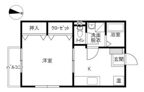 ハウスMUⅡの間取り画像