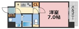 アドバンス大阪ルーチェの間取り画像