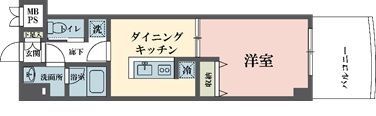 メゾン・ド・ソレイユの間取り画像