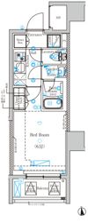 DIPS亀有駅前の間取り画像