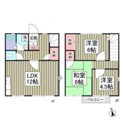 小手指タウンハウスAの間取り画像
