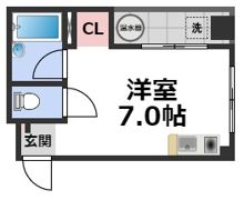 シティハイム森ノ宮の間取り画像
