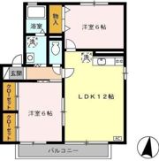 エストハウス Cの間取り画像